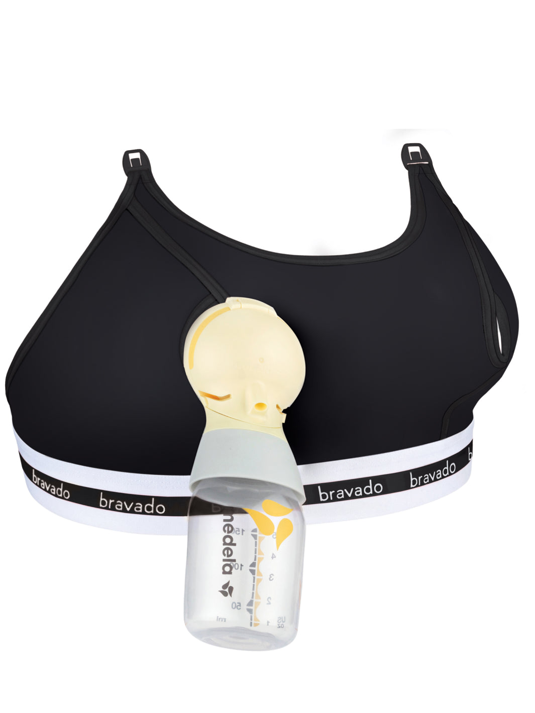 Fashion Hands-Free Pumping Bra Adjustable Fitting For