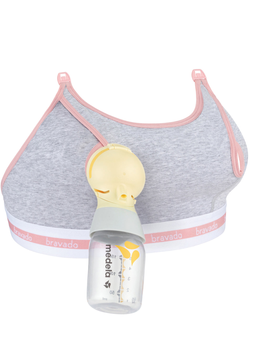 V-Coool baby feeding pump brassiere hands-free wireless nursing breast pumping  bra (PUMP BRA)