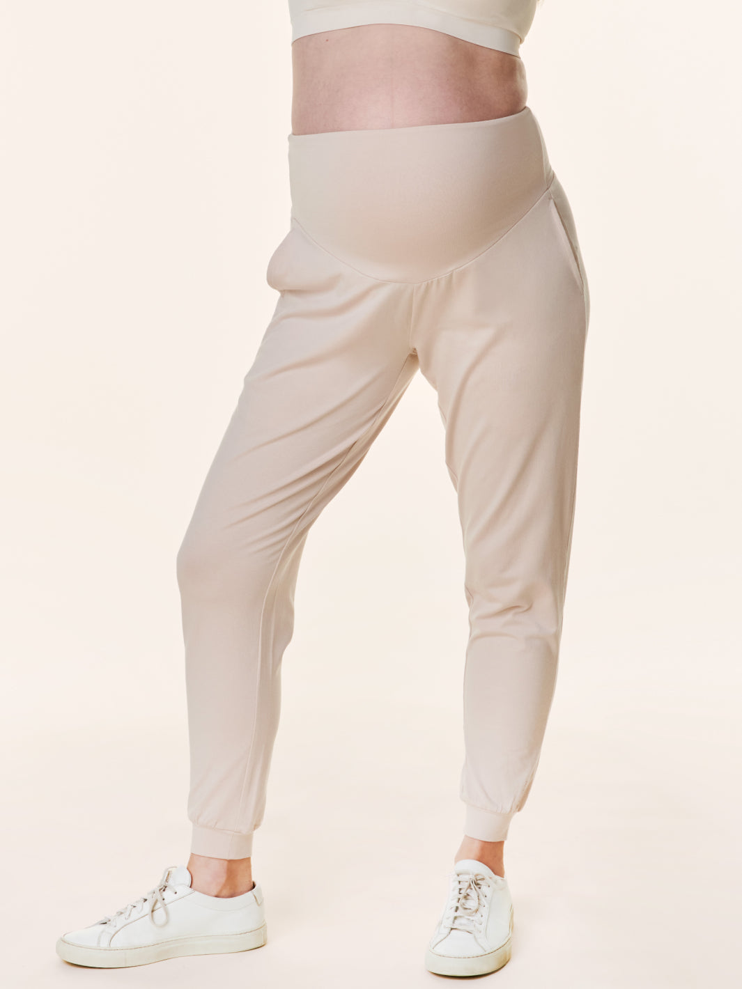 Cotton High Waist Footed Pants – mamadoulacanada