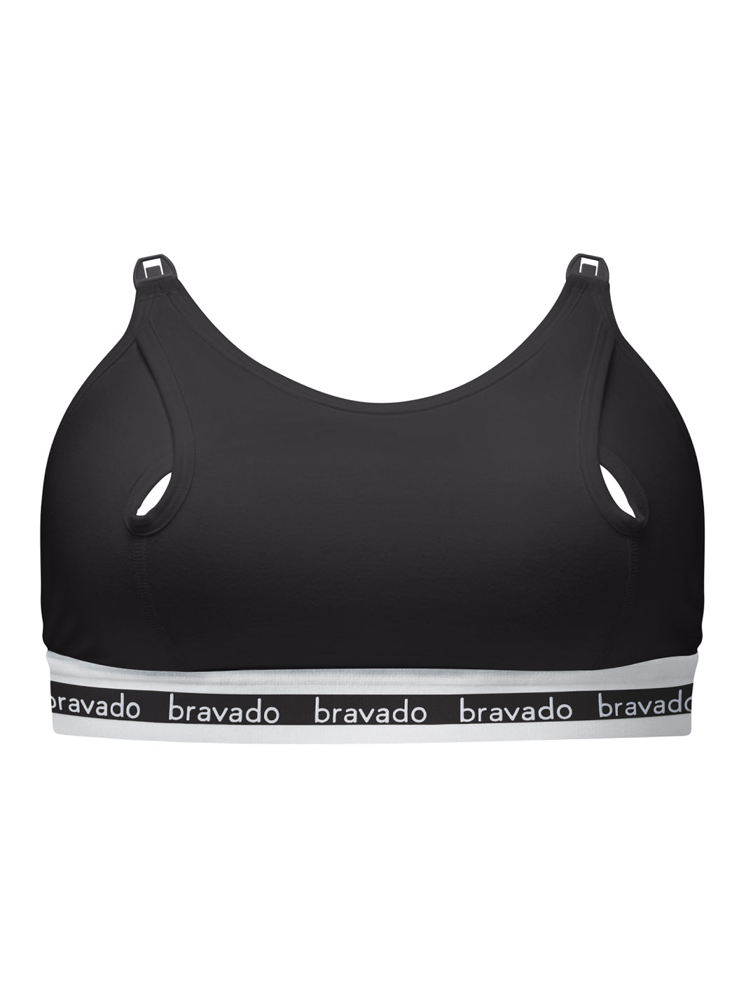 Bravado Designs - Clip and Pump Hands-Free Nursing Bra Accessory - Black,  Large
