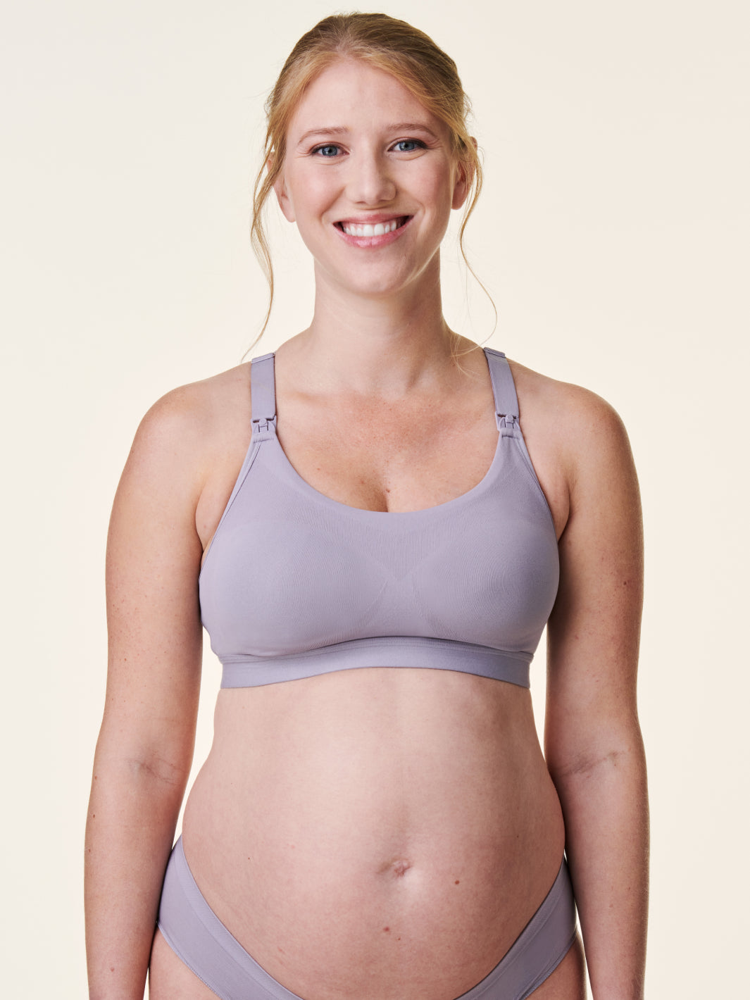 Flexible maternity / nursing sports bra, Eco-friendly