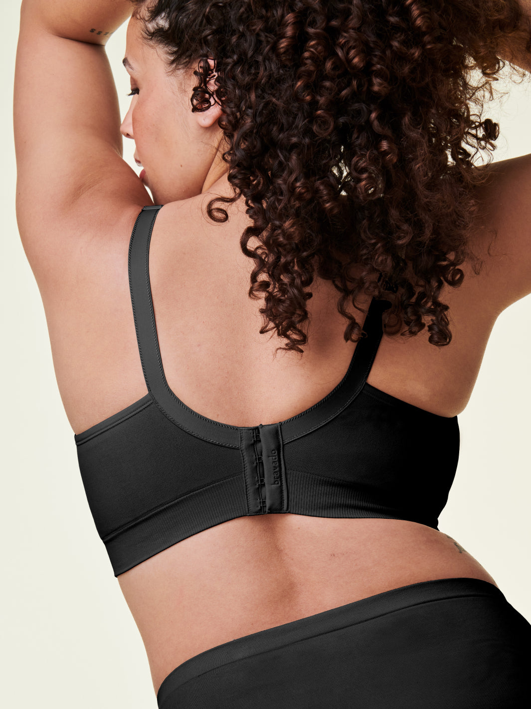 Bravado Designs Body Silk Seamless Rhythm Nursing Bra (Black
