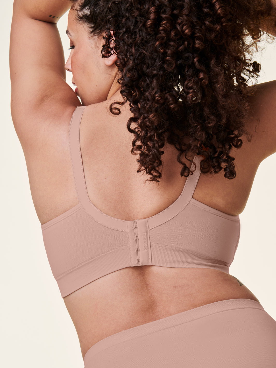 Bravado! Designs Women's Body Silk Seamless Nursing Bra, Ivory, X
