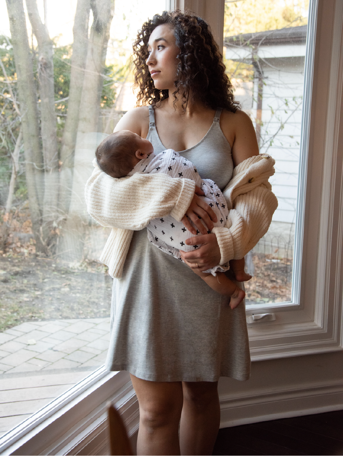 Cream Bravado Designs Maternity Lace Maternity & Nursing Bra (Like New -  Size 38(DDD)F/G) - Motherhood Closet - Maternity Consignment
